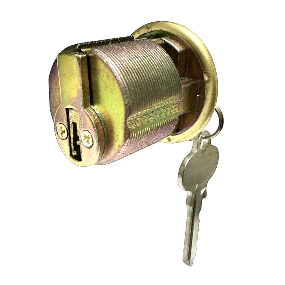 Polished Brass Mortise Cylinder Lock Replacement - Image 2