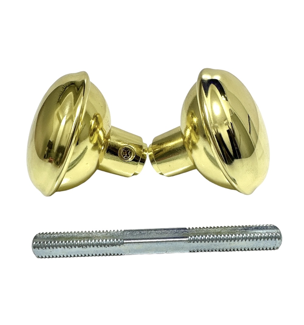Vintage Brass Door Knob Spindle