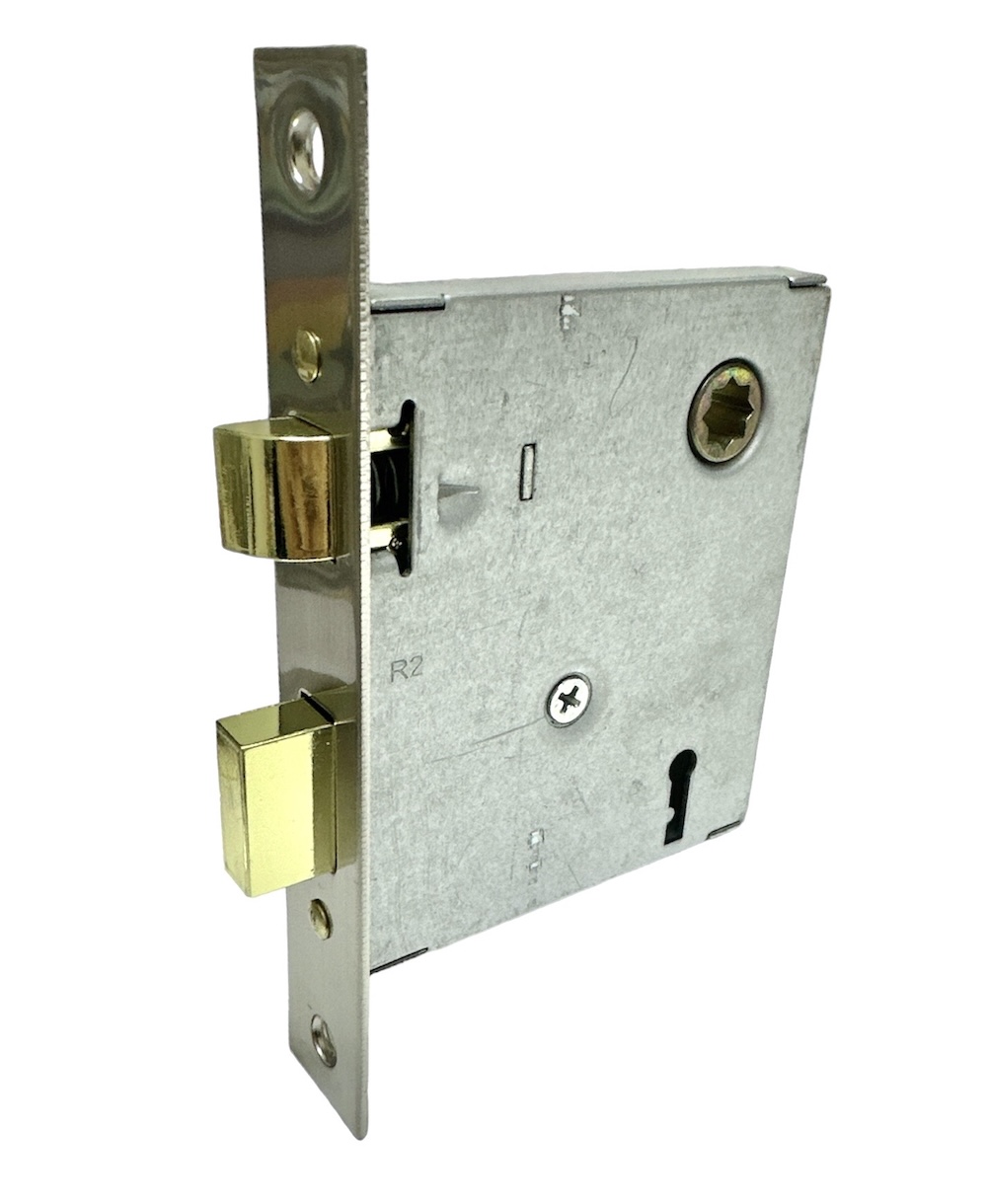 Satin Nickel Mortise Lock Set