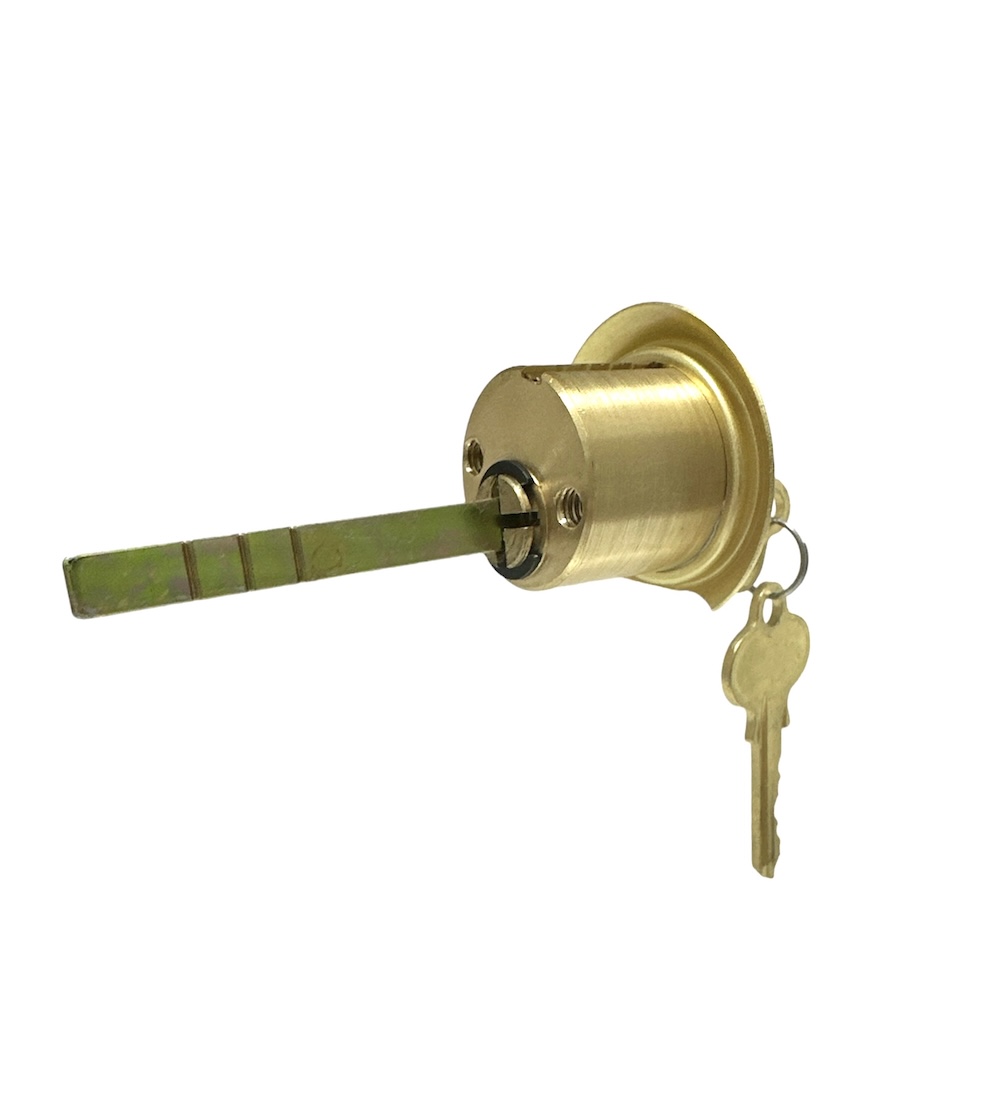 Brushed Brass Replacement Lock Cylinder