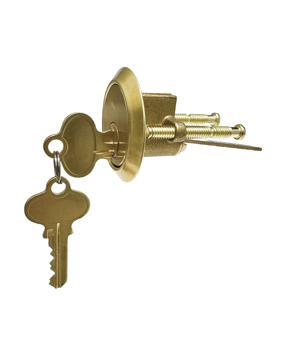 Solid Bronze Jimmy-Resistant Door Lock